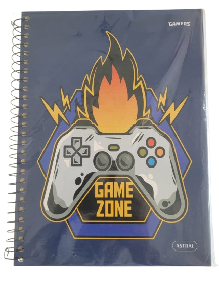 Caderno Universitário Gamer